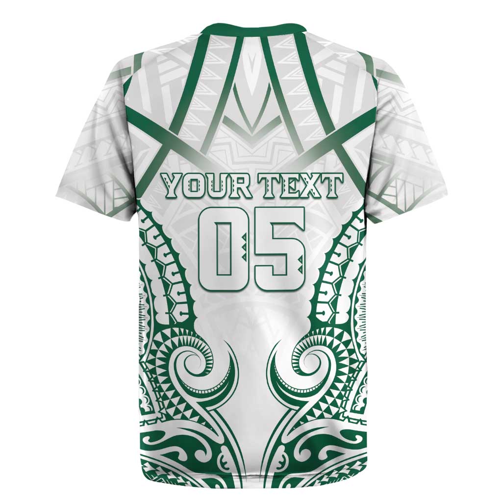 Custom Hawaii Volleyball Rugby Jersey Polynesian Pattern LT05 - Polynesian Pride
