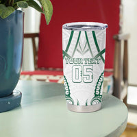 Custom Hawaii Volleyball Tumbler Cup Polynesian Pattern - Polynesian Pride