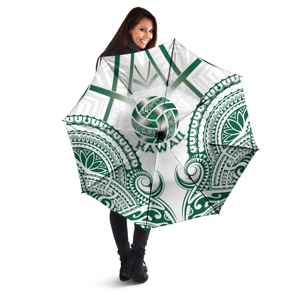 Hawaii Volleyball Umbrella Polynesian Pattern LT05 - Polynesian Pride