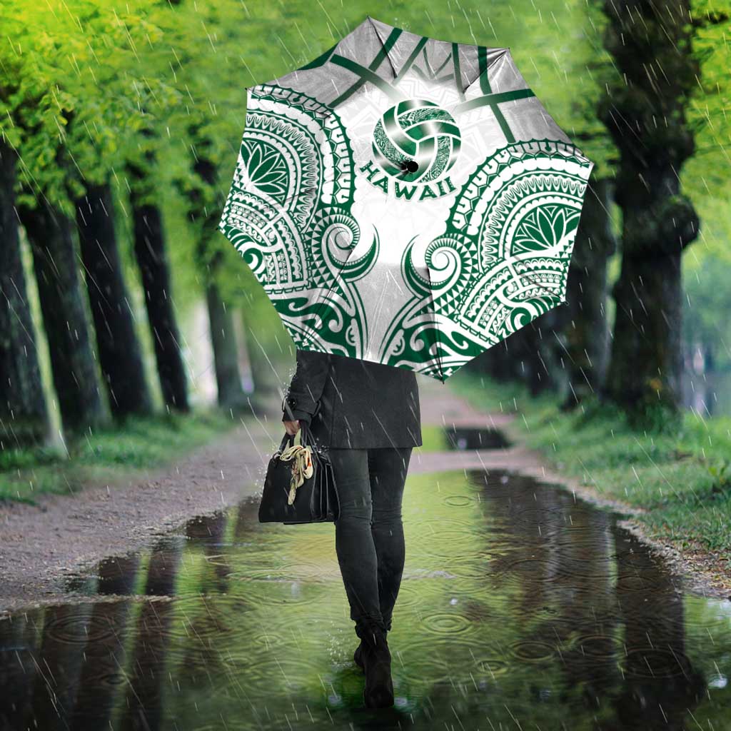 Hawaii Volleyball Umbrella Polynesian Pattern LT05 - Polynesian Pride