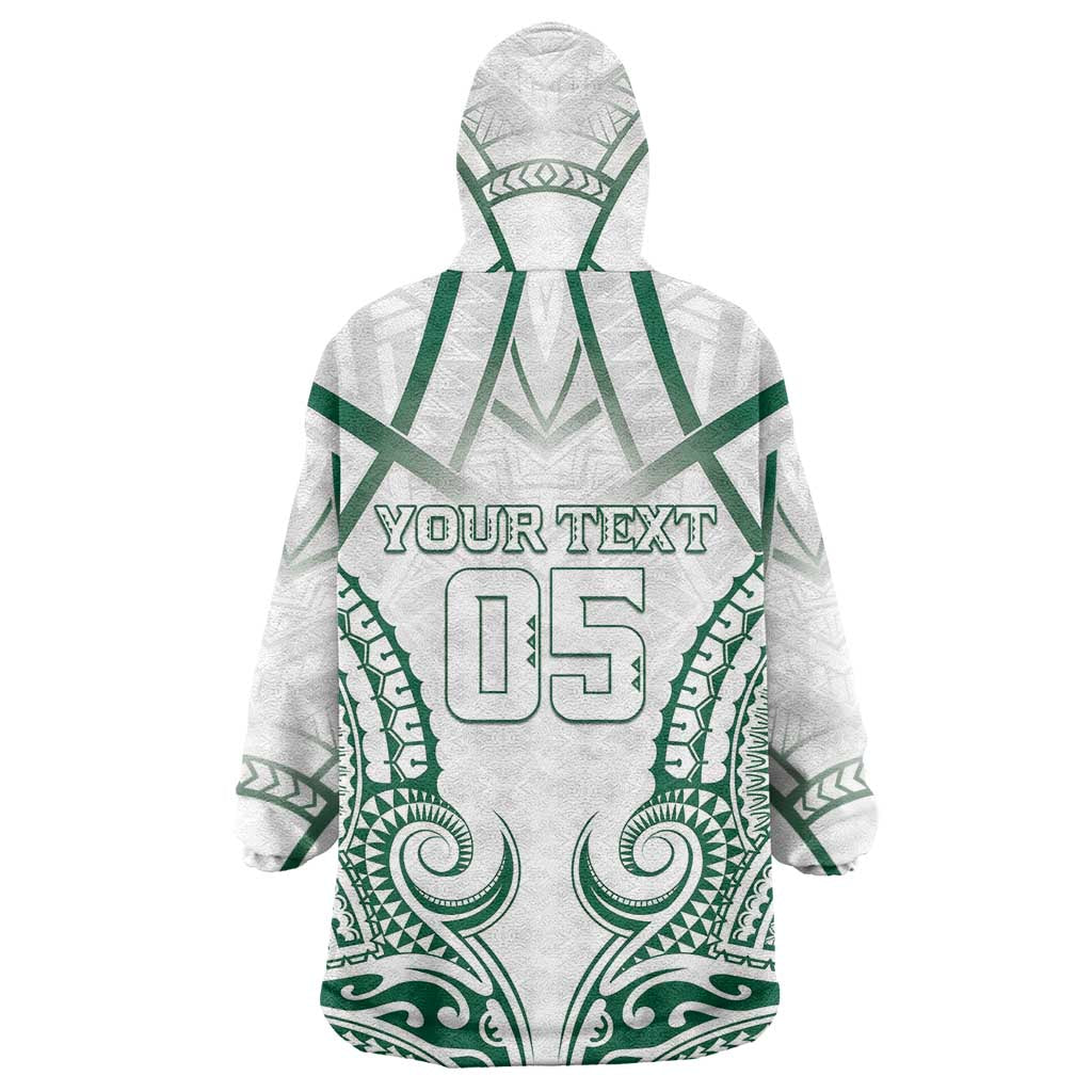 Custom Hawaii Volleyball Wearable Blanket Hoodie Polynesian Pattern LT05 - Polynesian Pride