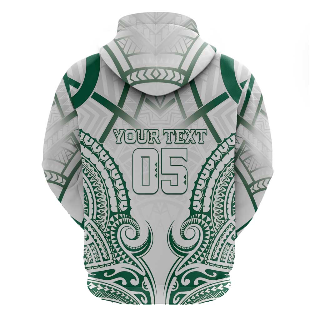 Custom Hawaii Volleyball Zip Hoodie Polynesian Pattern LT05 - Polynesian Pride