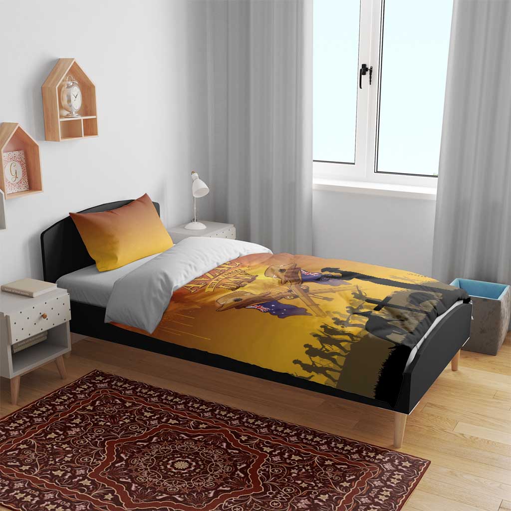 ANZAC Day Bedding Set Australia And New Zealand Slouch Hats