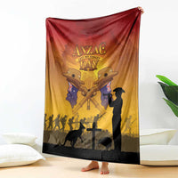 ANZAC Day Blanket Australia And New Zealand Slouch Hats LT05 - Polynesian Pride