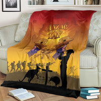 ANZAC Day Blanket Australia And New Zealand Slouch Hats LT05 - Polynesian Pride