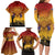 ANZAC Day Family Matching Long Sleeve Bodycon Dress and Hawaiian Shirt Australia And New Zealand Slouch Hats