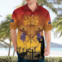 ANZAC Day Hawaiian Shirt Australia And New Zealand Slouch Hats LT05 - Polynesian Pride