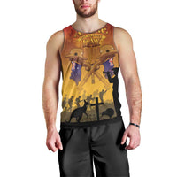 ANZAC Day Men Tank Top Australia And New Zealand Slouch Hats LT05 - Polynesian Pride