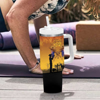 ANZAC Day Tumbler With Handle Australia And New Zealand Slouch Hats LT05 - Polynesian Pride