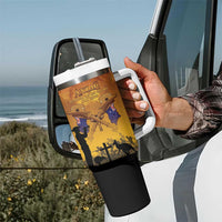 ANZAC Day Tumbler With Handle Australia And New Zealand Slouch Hats LT05 - Polynesian Pride