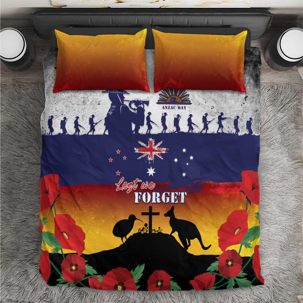 New Zealand And Australia ANZAC Last Post Bedding Set