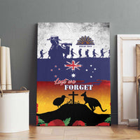 New Zealand And Australia ANZAC Last Post Canvas Wall Art LT05 - Polynesian Pride