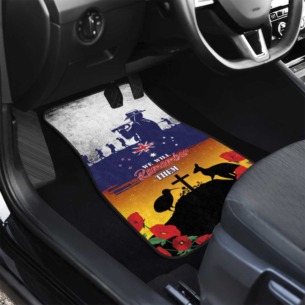 New Zealand And Australia ANZAC Last Post Car Mats LT05 - Polynesian Pride