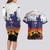 New Zealand And Australia ANZAC Last Post Couples Matching Long Sleeve Bodycon Dress and Hawaiian Shirt