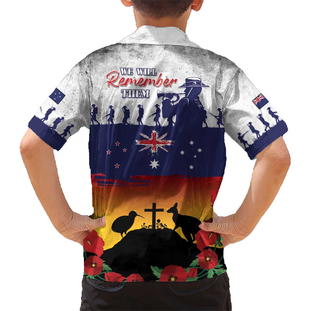 New Zealand And Australia ANZAC Last Post Hawaiian Shirt LT05 - Polynesian Pride