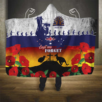 New Zealand And Australia ANZAC Last Post Hooded Blanket LT05 - Polynesian Pride