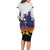 New Zealand And Australia ANZAC Last Post Long Sleeve Bodycon Dress