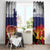 New Zealand And Australia ANZAC Last Post Window Curtain