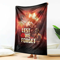 Honouring The ANZAC Spirit Blanket Gallipoli Lest We Forget LT05 - Polynesian Pride