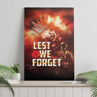 Honouring The ANZAC Spirit Canvas Wall Art Gallipoli Lest We Forget LT05 - Polynesian Pride