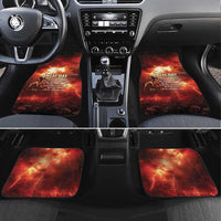 Honouring The ANZAC Spirit Car Mats Gallipoli Lest We Forget LT05 Set 4pcs Red - Polynesian Pride