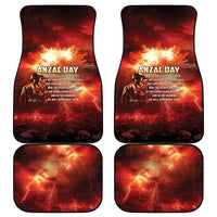 Honouring The ANZAC Spirit Car Mats Gallipoli Lest We Forget LT05 - Polynesian Pride