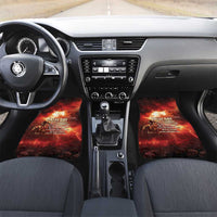Honouring The ANZAC Spirit Car Mats Gallipoli Lest We Forget LT05 Set 2pcs - Front Red - Polynesian Pride
