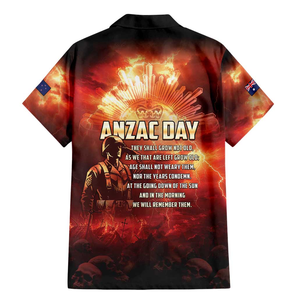 Honouring The ANZAC Spirit Family Matching Mermaid Dress and Hawaiian Shirt Gallipoli Lest We Forget