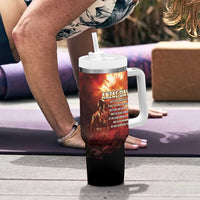 Honouring The ANZAC Spirit Tumbler With Handle Gallipoli Lest We Forget LT05 - Polynesian Pride