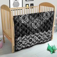 New Zealand Aotearoa Quilt Black Taniko Art Maori Pattern