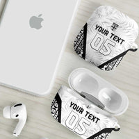 Custom Fiji 2026 Rugby AirPods Case Fijian Tapa Pattern LT05 - Polynesian Pride
