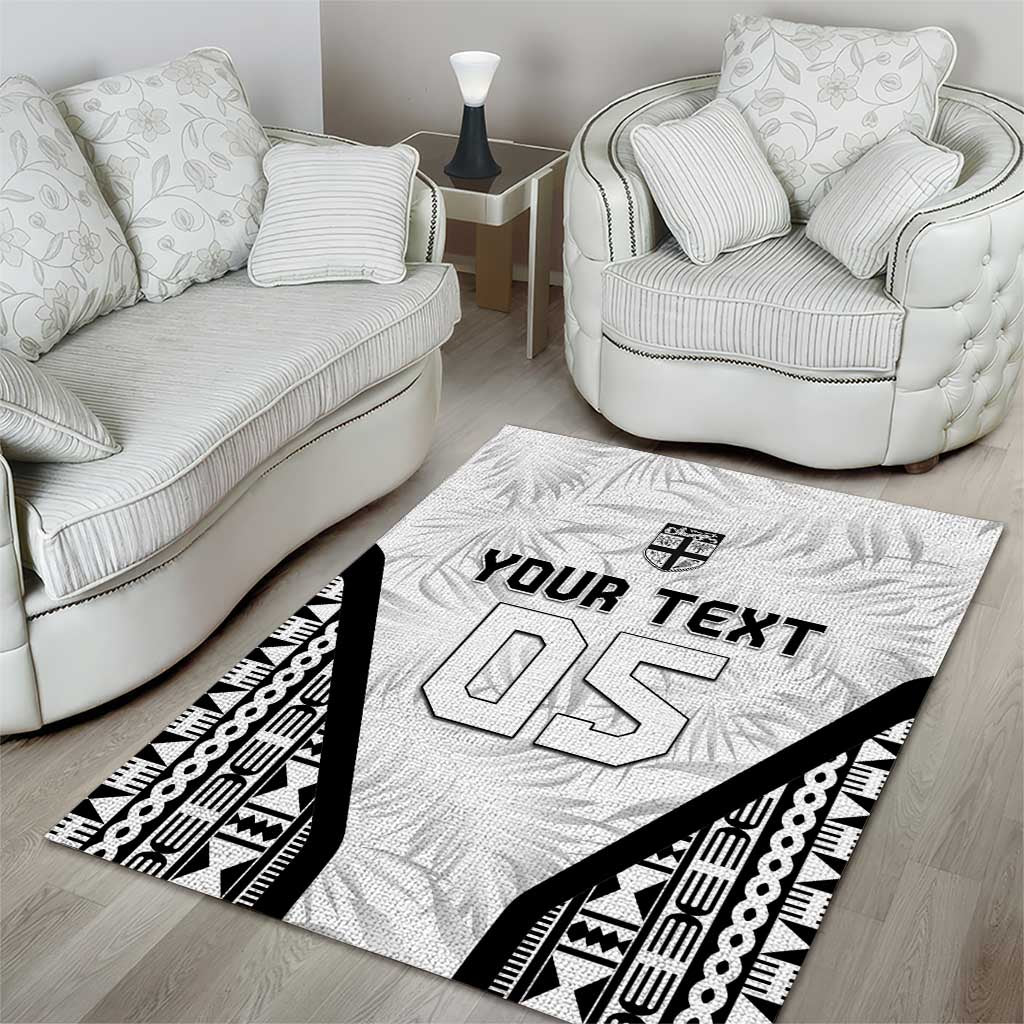 Custom Fiji 2026 Rugby Area Rug Fijian Tapa Pattern