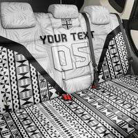 Custom Fiji 2026 Rugby Back Car Seat Cover Fijian Tapa Pattern LT05 - Polynesian Pride