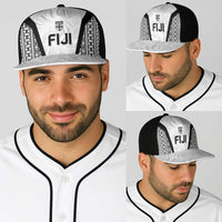 Fiji 2026 Rugby Baseball Net Cap Fijian Tapa Pattern LT05 - Polynesian Pride