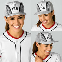 Fiji 2026 Rugby Baseball Net Cap Fijian Tapa Pattern LT05 - Polynesian Pride