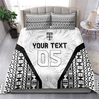 Custom Fiji 2026 Rugby Bedding Set Fijian Tapa Pattern LT05 - Polynesian Pride
