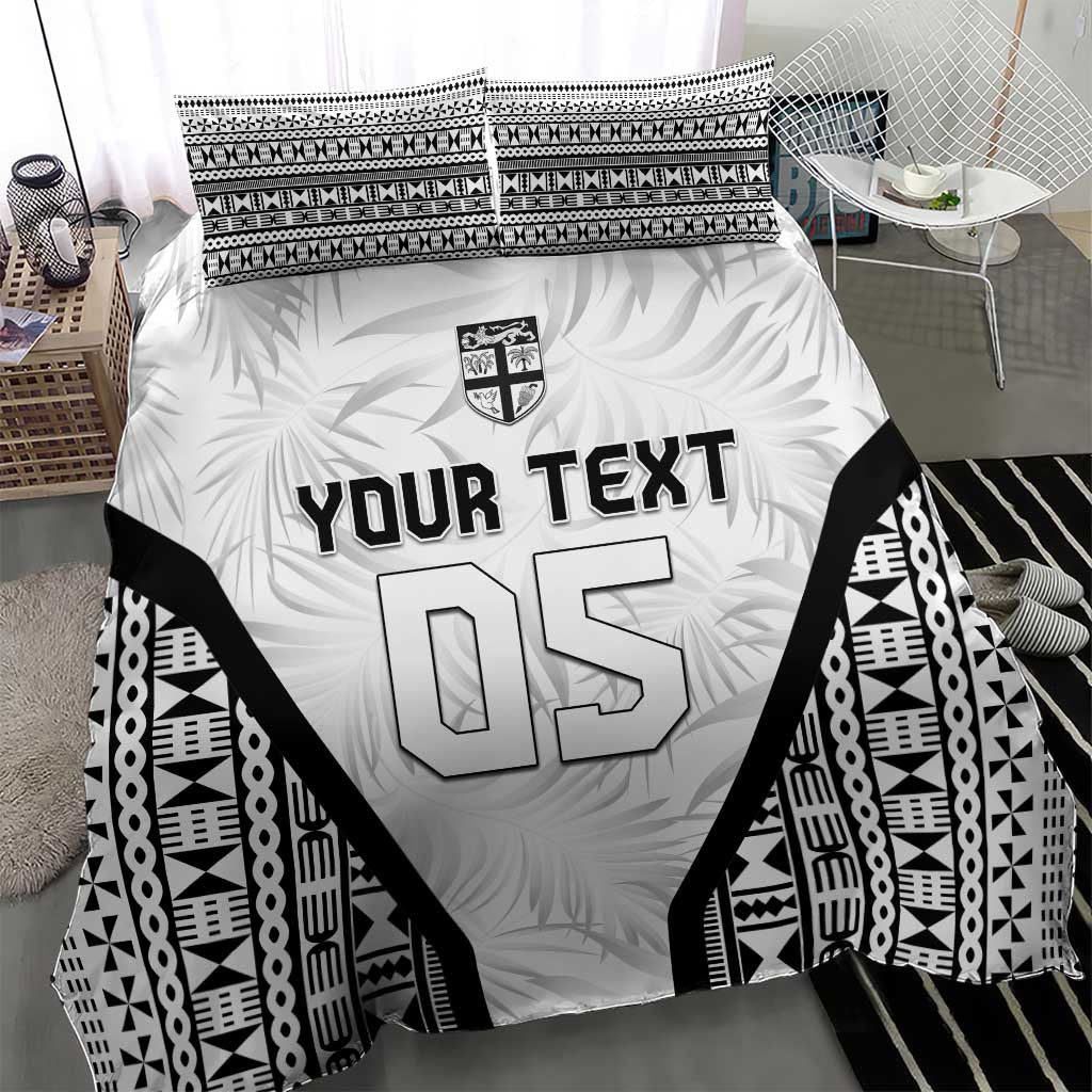Custom Fiji 2026 Rugby Bedding Set Fijian Tapa Pattern LT05 - Polynesian Pride