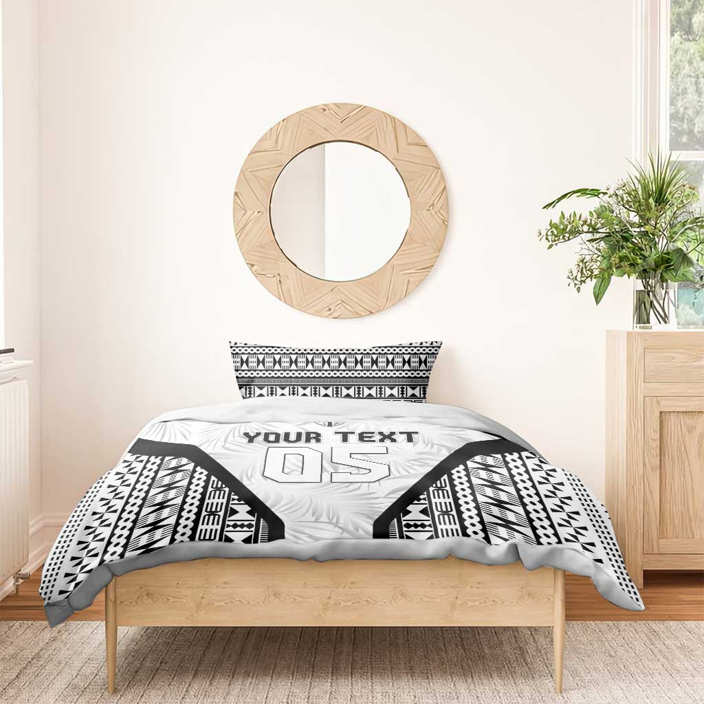 Custom Fiji 2026 Rugby Bedding Set Fijian Tapa Pattern LT05 - Polynesian Pride