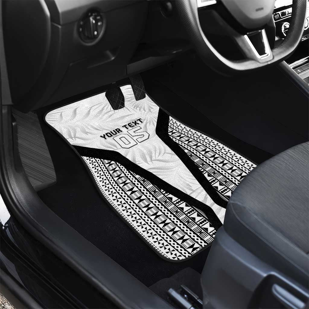 Custom Fiji 2026 Rugby Car Mats Fijian Tapa Pattern LT05 - Polynesian Pride