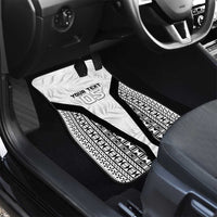 Custom Fiji 2026 Rugby Car Mats Fijian Tapa Pattern LT05 - Polynesian Pride