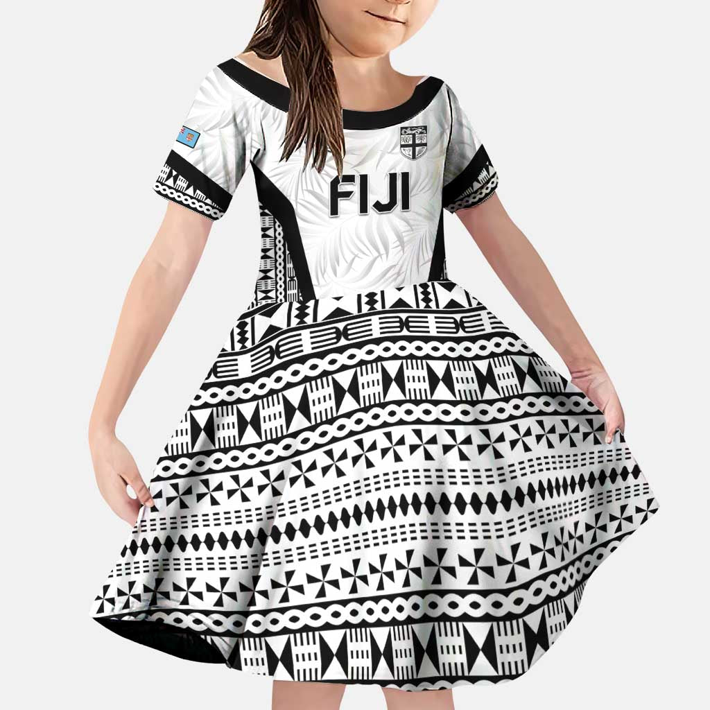Custom Fiji 2026 Rugby Family Matching Off Shoulder Maxi Dress and Hawaiian Shirt Fijian Tapa Pattern