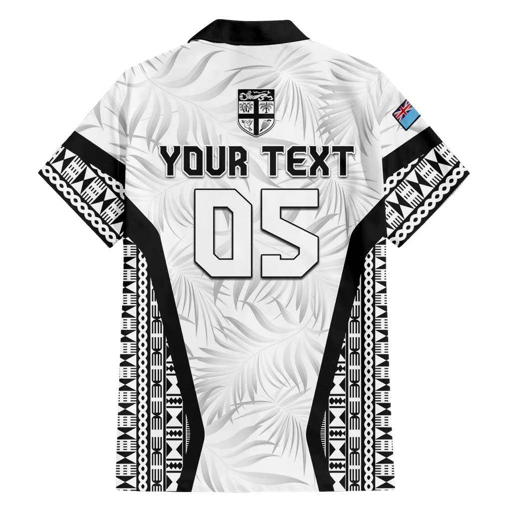 Custom Fiji 2026 Rugby Family Matching Short Sleeve Bodycon Dress and Hawaiian Shirt Fijian Tapa Pattern