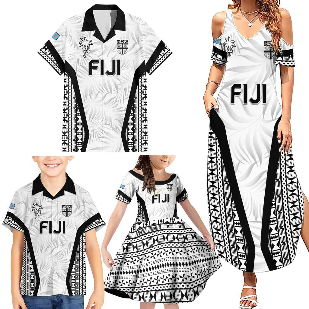 Custom Fiji 2026 Rugby Family Matching Summer Maxi Dress and Hawaiian Shirt Fijian Tapa Pattern LT05 - Polynesian Pride