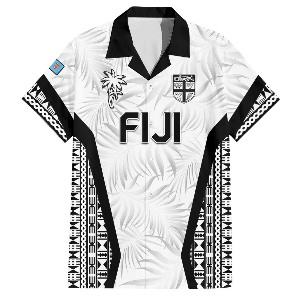 Custom Fiji 2026 Rugby Hawaiian Shirt Fijian Tapa Pattern