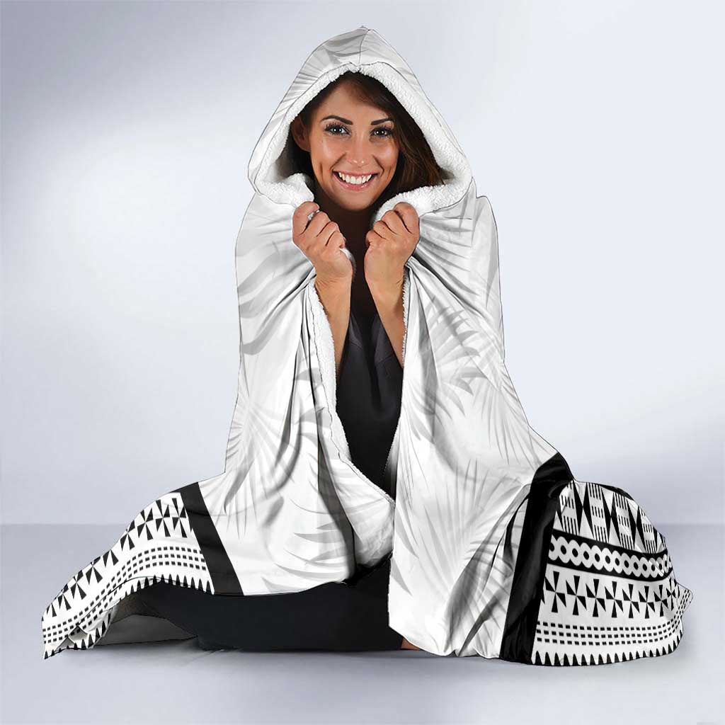 Custom Fiji 2026 Rugby Hooded Blanket Fijian Tapa Pattern LT05 - Polynesian Pride