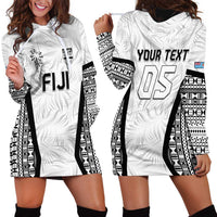 Custom Fiji 2026 Rugby Hoodie Dress Fijian Tapa Pattern