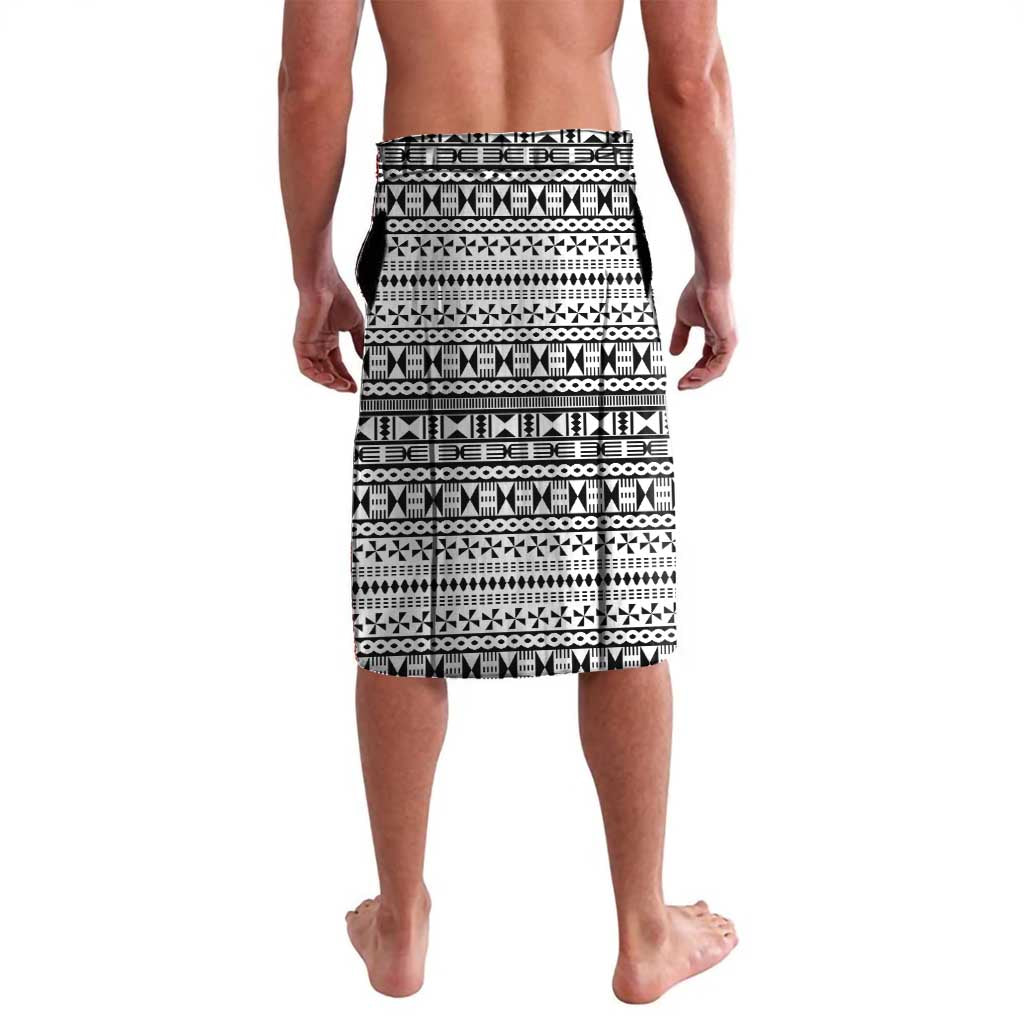 Custom Fiji 2026 Rugby Lavalava Fijian Tapa Pattern LT05 - Polynesian Pride