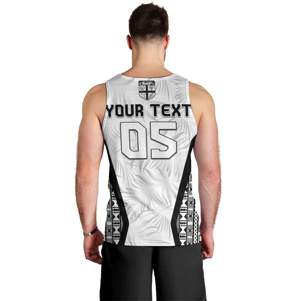 Custom Fiji 2026 Rugby Men Tank Top Fijian Tapa Pattern LT05 - Polynesian Pride
