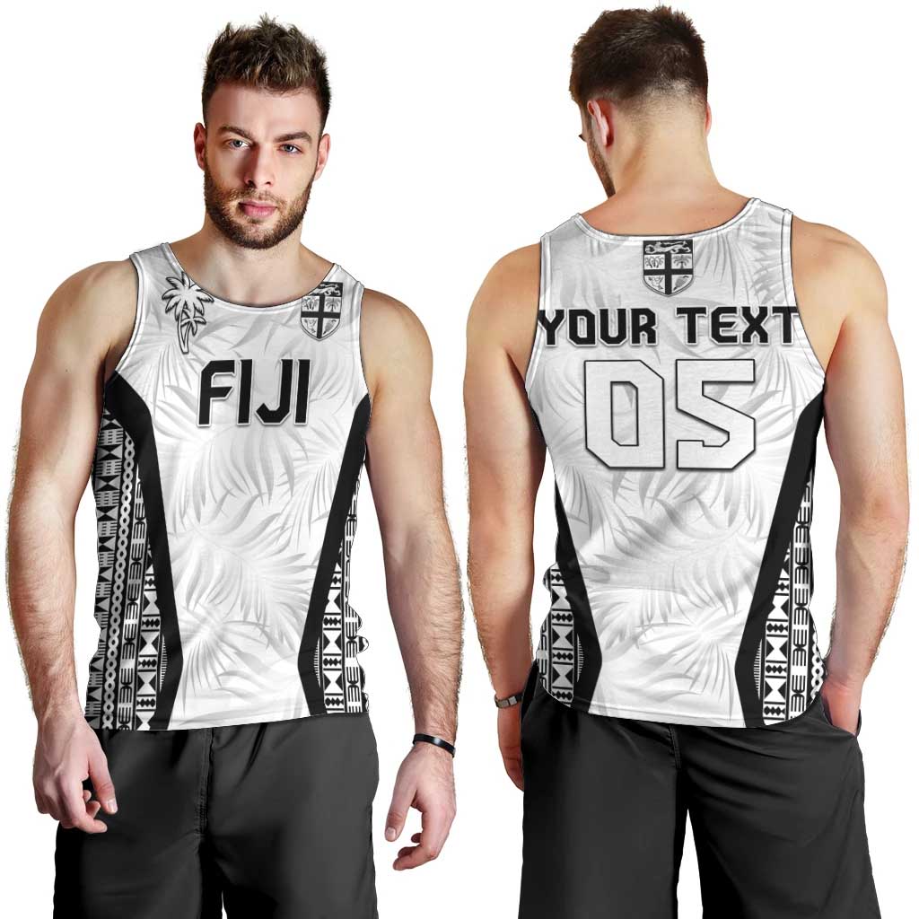 Custom Fiji 2026 Rugby Men Tank Top Fijian Tapa Pattern LT05 - Polynesian Pride