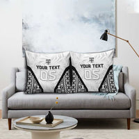 Custom Fiji 2026 Rugby Pillow Cover Fijian Tapa Pattern